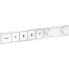 Hansgrohe Rainselect Thermostat For Concealed Installation For 4 Functions Matt White