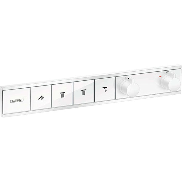 Hansgrohe Rainselect Thermostat For Concealed Installation For 4 Functions Matt White