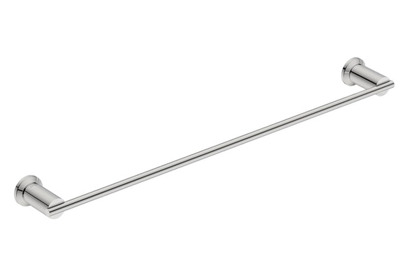 Single Towel Rail Polished Stainless Steel 650mm