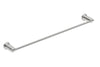 Single Towel Rail Polished Stainless Steel 650mm