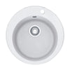 Ronda ROG610-41 Polar White Prep Bowl With Tap Landing 510x195D