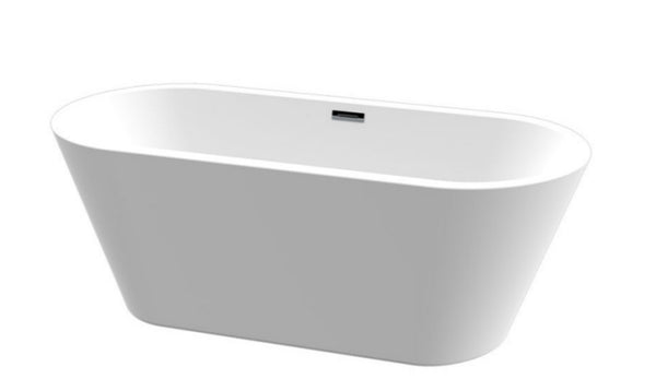 Lave Brittany Free Standing Bath One Piece 1700x800x610mm - White