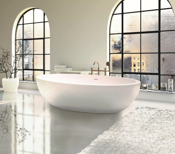 Marina Freestanding Bath Euro Silk Matte 1690x1115x480mm