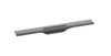 Hansgrohe Raindrain Flex Finish Set Shower Drain 700 Cuttable For Wall Mounting Brushed Black Chrome