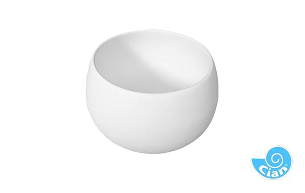 Pentola Countertop Basin White 364dia/230dia x 260