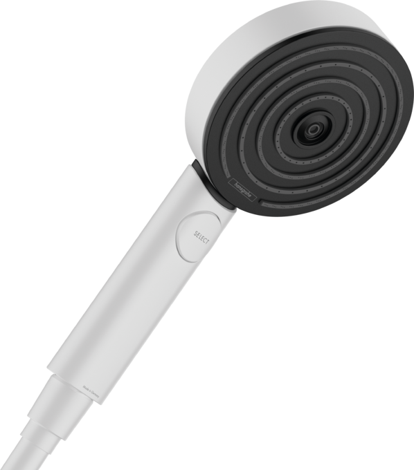 Hansgrohe Pulsify Select S Hand Shower 105 3Jet Relaxation Matt White