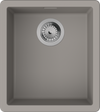 Hansgrohe S52 S520-F350 Built-In Sink With Manual Waste Set Concretegrey