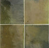 Hanoi Cuadrado Wild Olive 100x100x9mm Ceramic Gloss Tiles (0.60sqm/box)