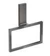 Axor Universal Rectangular Towel Ring Polished Black Chrome