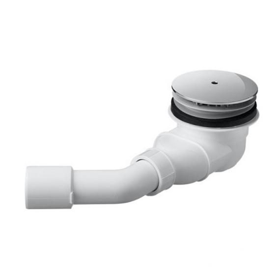 D-Code Outlet Drain For Shower Trays Chrome 205x159x108 mm