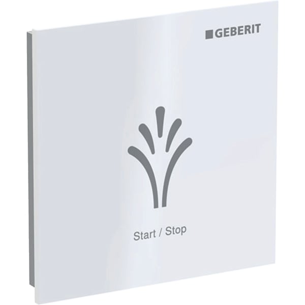 Wall-mounted control panel, touchless, for AquaClean: white / plastic