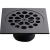 Gio Square Shower Trap Matt Black
