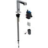 Washbasin tap Brenta, deck-mounted, mains operation, for concealed function box: bright chr