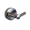 Ginger Double Robe Hook Gunmetal