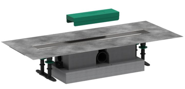 Hansgrohe Ubox Universal Complete Set For Standard Installation - 600 For Shower Drains Finish Sets