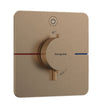 Hansgrohe Showerselect Comfort Q Thermostat For Concealed Installation For 1 Function Brushed Bronze