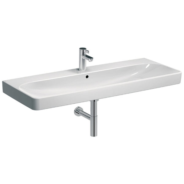 Smyle Square Washbasin Centred 1TH