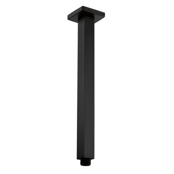 Ceiling Arm Square 300mm - Black