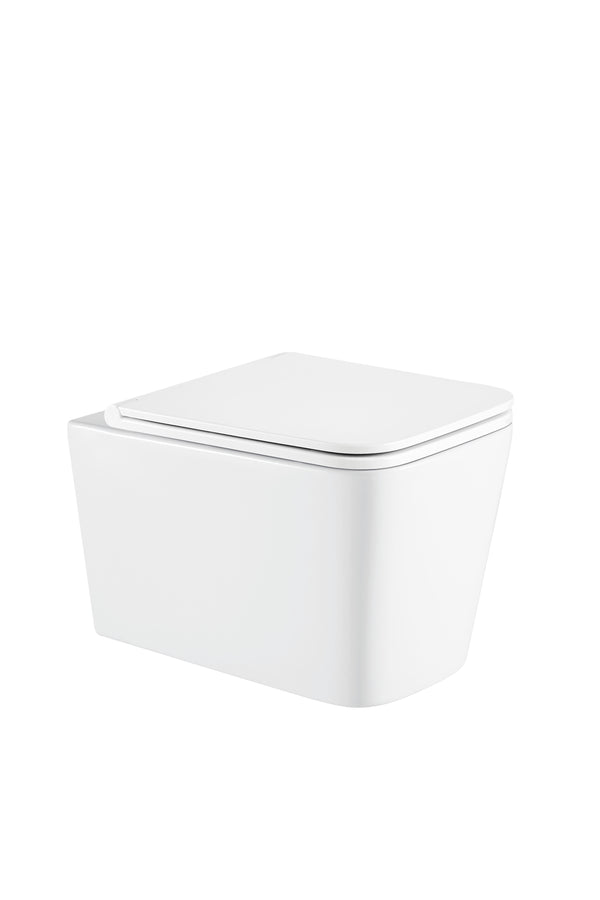 Sintra Rimless Wall-Hung Pan With Soft-Close Seat