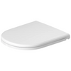 Seat & Cover D-Code White Sandwich Take Off With Soft Closure