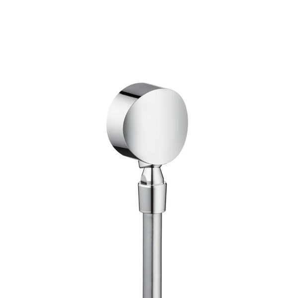 Hansgrohe Fixfit Wall Outlet S With Non-Return Valve And Pivot Joint Chrome