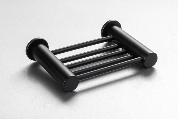 Demola Black Shower Soap Holder