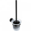 4638 Toilet Brush + Holder - Matt Black