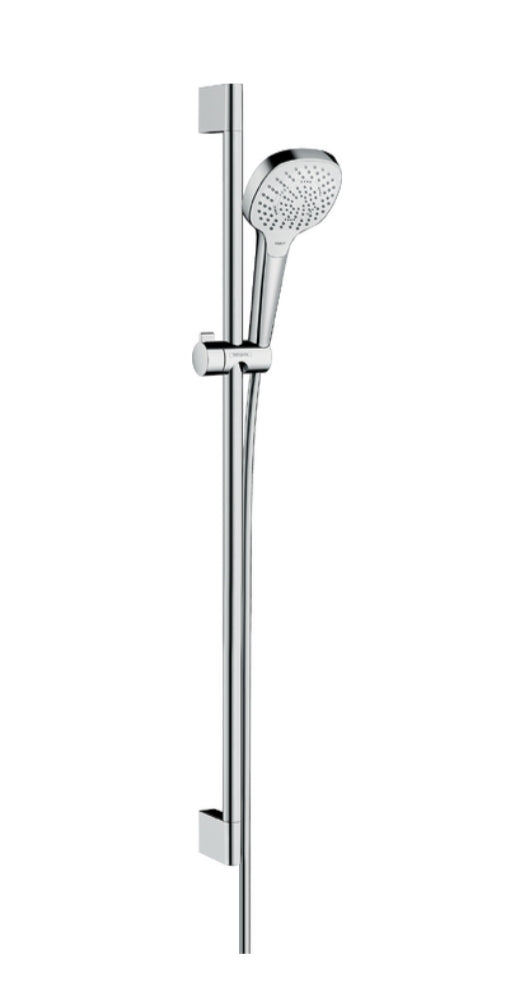 Hansgrohe Croma Select E Shower Set 110 Multi Ecosmart 9 L/Min With Shower Bar 90 Cm White/Chrome