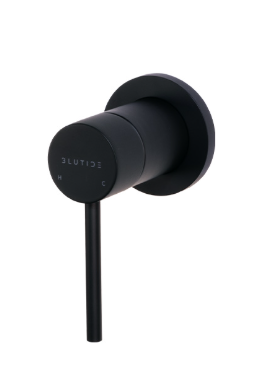 Lace Black Concealed Mixer Trim Kit