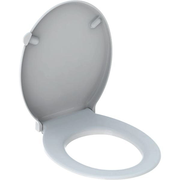 Selnova Comfort WC seat, barrier-free, fastening from above: Soft-closing mechanism =no, Fastening=f