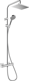 Hansgrohe Vernis Shape Showerpipe 230 1Jet With Thermostat Chrome
