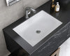 Kaldera 62 Undermount Basin With Overflow 610X420X134 Gloss White