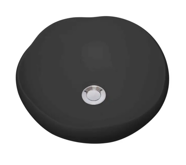 Lotus Countertop Basin Large - Black 465x170mm