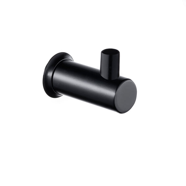 Allure Black Single Towel Hook