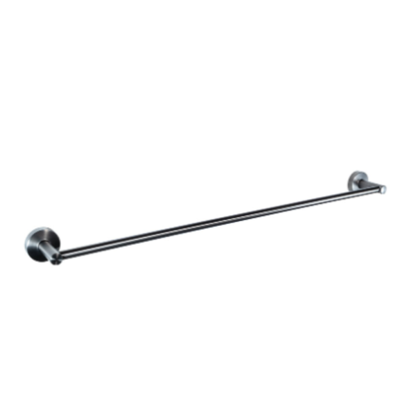 Ginger Single Towel Rail Gunmetal 600mm