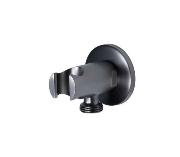 Round Wall Hook Outlet in Gunmetal