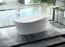 Pescadero Freestanding Bath Polished White 1695X798X653mm