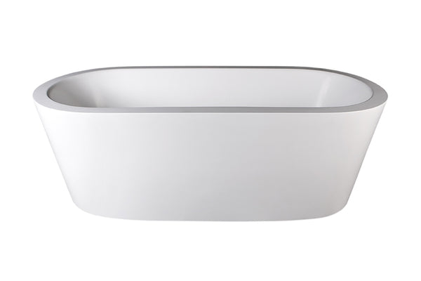 Perth Bath NOF Polished White 1760x800x595