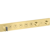 AXOR ShowerSolutions Thermostatic Module Select 670x90 for Concealed Installation for 5 Functions