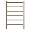 Jeeves Spartan Six Heated Towel Rail 520 Straight, Warm Brass Finish - 520x790 mm