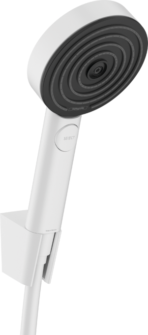 Hansgrohe Pulsify Select S Shower Holder Set 105 3Jet Relaxation With Shower Hose 160 Cm Matt White