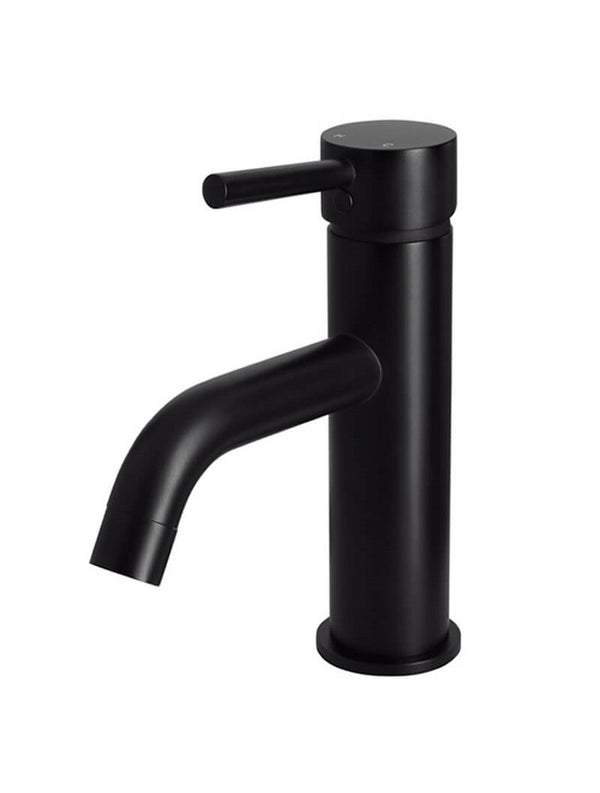 Petite Basin Mixer Short Basin Tap Matt Black