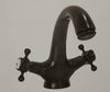 Short Basin Mixer Black 230mm Height