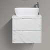 Trento 600 Calacatta Vanity Set