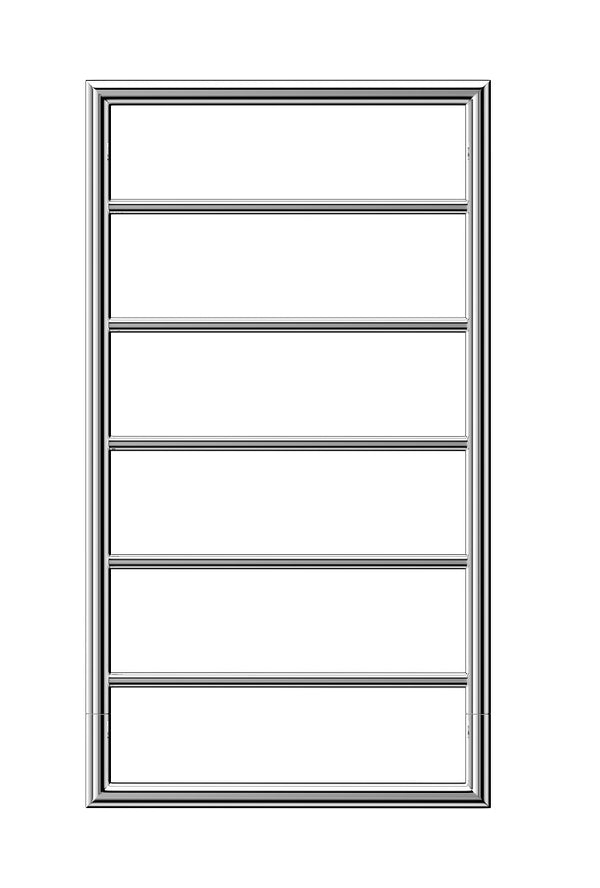 Spartan Boxx (520) Straight Polished Left (935 X 520 X 118)