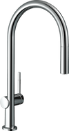 Hansgrohe Talis M54 Single Lever Kitchen Mixer 210, Pull-Out Spout, 1Jet Chrome