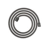 Hansgrohe Designflex Textile Shower Hose 200 Cm Brushed Black Chrome