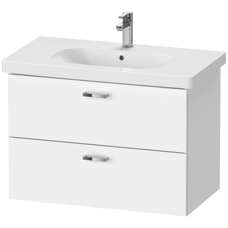 Xbase Vanity Unit Wall-Mounted White Matt 800X458X560 mm