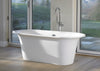 Monaco Freestanding Bath Polished White 1745X800X620mm