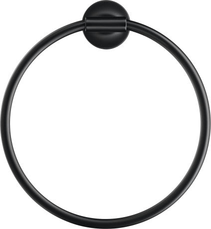 Starck T Towel Ring Black Matt 210X73X228 mm